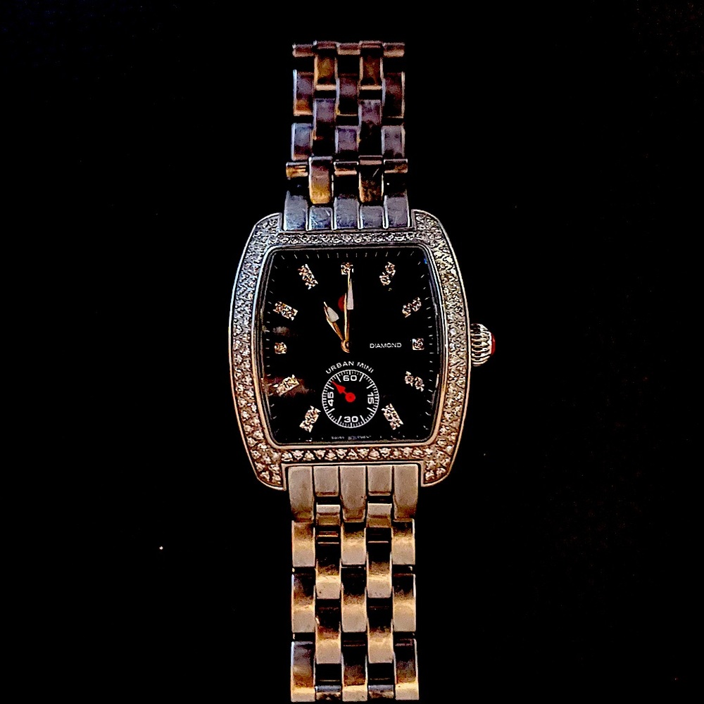 Michele women’s watch diamond Urban Mini